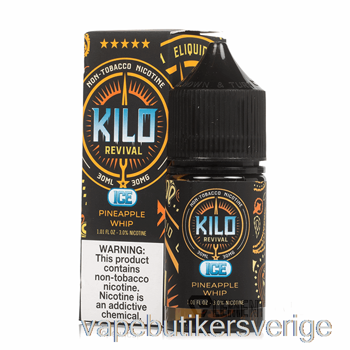 Vape Sverige Is Ananasvisp - Kilo Revival Salter - 30ml 50mg